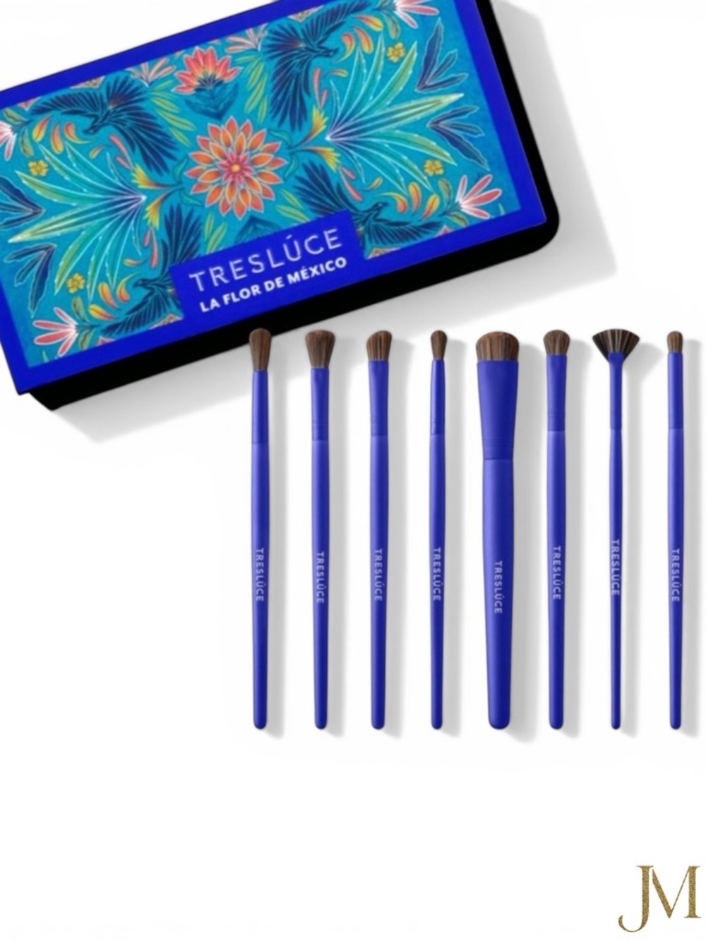 Treslúce Beauty La Flor De México EyeShadow Palette & 8 Brush Bundle New